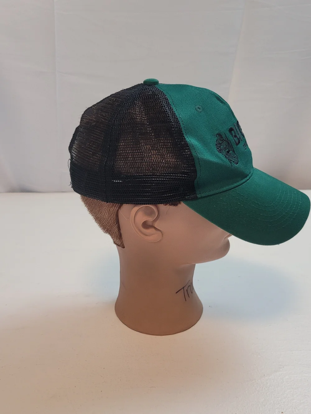 Bigfoot Epic Adventures Green Mesh-Back Trucker Hat